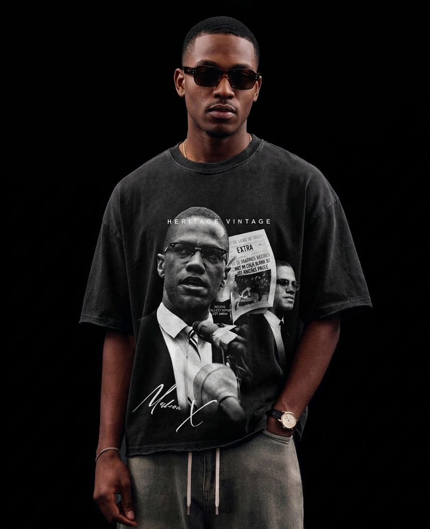 Malcom X vintage T Shirt